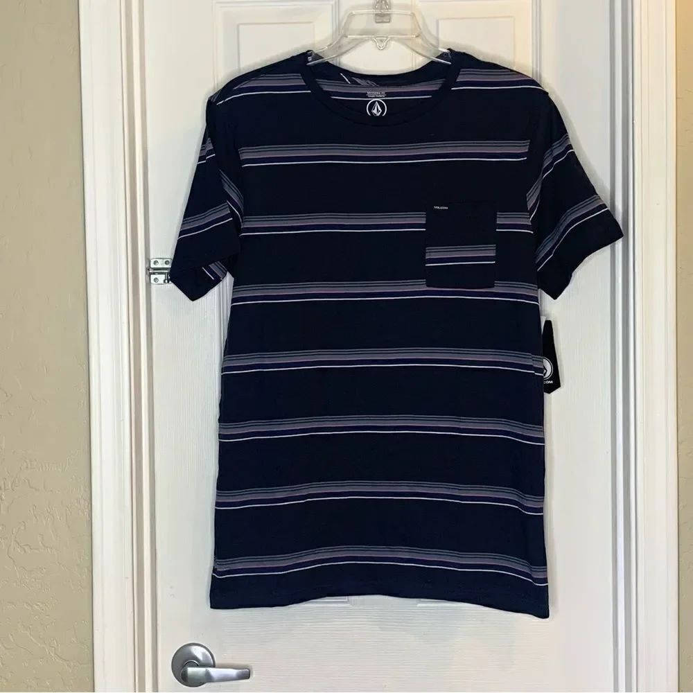 Volcom Outstoned Crew Short Sleeve Size Large - Picture 9 of 10